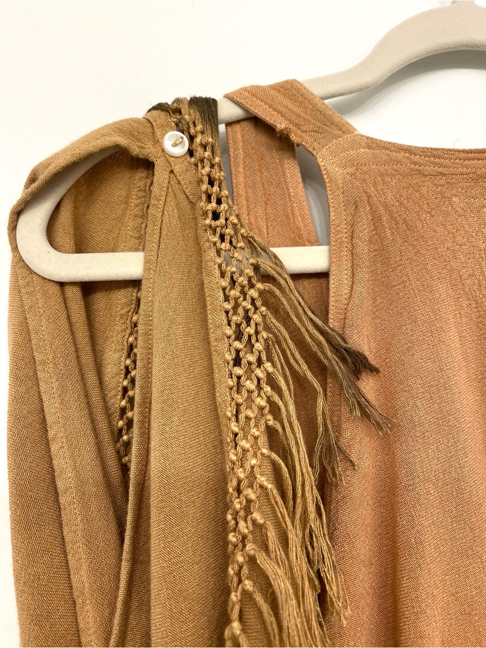Kin Amora Desert Dweller Dress Fringe Moroccan Resort Travel Dress One Size Boho - Picture 6 of 16